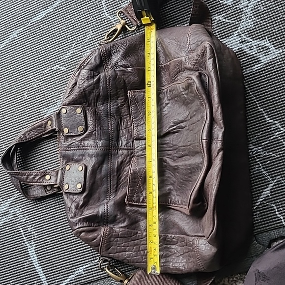 Liu Jo Genuine Leather soft brown bowling style crossbody bag - Picture 17 of 17